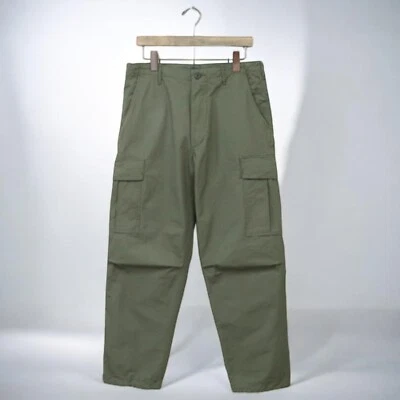 Pantalones de Carga Orslow Vintage Fit 6 Bolsillos S-XXL VERDE MILITAR ANTIDESGARRO Foto 1 de 4