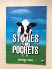 STONES IN HIS POCKETS theatre Programme BRONSON PINCHOT CHRISTOPHER BURNS