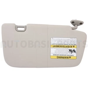 For 2008-2014 Subaru Impreza 2.5L Left Side Sun Visor Gray WRX STI - Picture 1 of 9