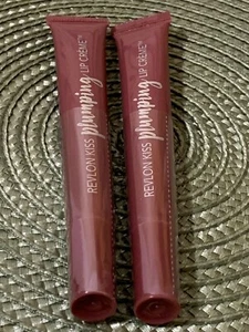 LOT OF 2 Revlon Kiss Plumping Lip Creme 540 Velvet Mink New Sealed - Picture 1 of 5