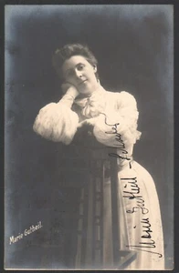 Marie Gutheil-Schoder signed Autograph German Opera Singer Postcard - Picture 1 of 2