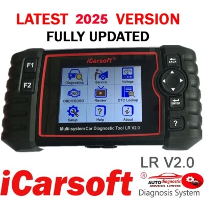 ICARSOFT LR V2.0 PARA LANDROVER RANGE ROVER JAGUAR HERRAMIENTA DE DIAGNÓSTICO HERRAMIENTA DE ESCÁNER Foto 1 de 4