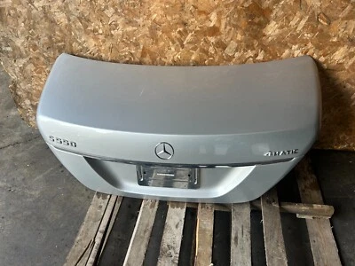 MERCEDES BENZ S550 S400 S600 S63 W221 07-13 TAPA MALETERO TRASERO CARCASA MALETERO PLATEADO Foto 1 de 4