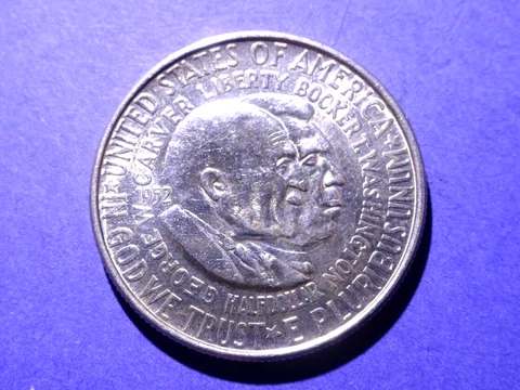 1952 Washington Carver Commemorative Half Dollar  AU/BU Cover