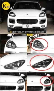 958.2 Porsche Cayenne 2015-2017 actualización 2018 PDLS estilo coche luces faro - Imagen 1 de 3