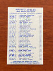Wbl 1980-81 Minnesota Fillies Schedule Women's Pro Basketball Defunct Shakey's