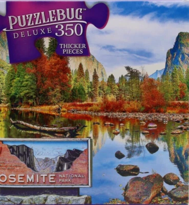 350 Piece Jigsaw Puzzle El Capitan Merced River Yosemite National Park 20 X 12 - Image 1 of 3