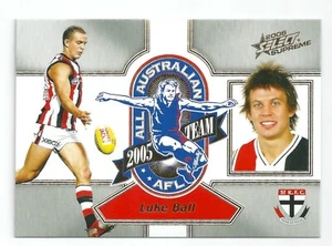 2006 Select Supreme All Australian (AA17) Luke BALL St. Kilda :::: - Picture 1 of 1
