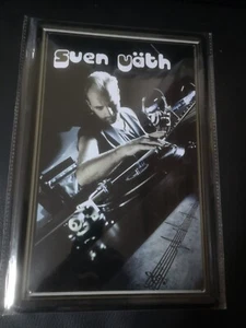 Blechschild Schild 20x30 Musik Techno DJ Sven Väth, Poster Plakat Bild K2 - Picture 1 of 1