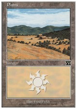 Magic the Gathering MTG Plains (334) Sixth Edition   LP