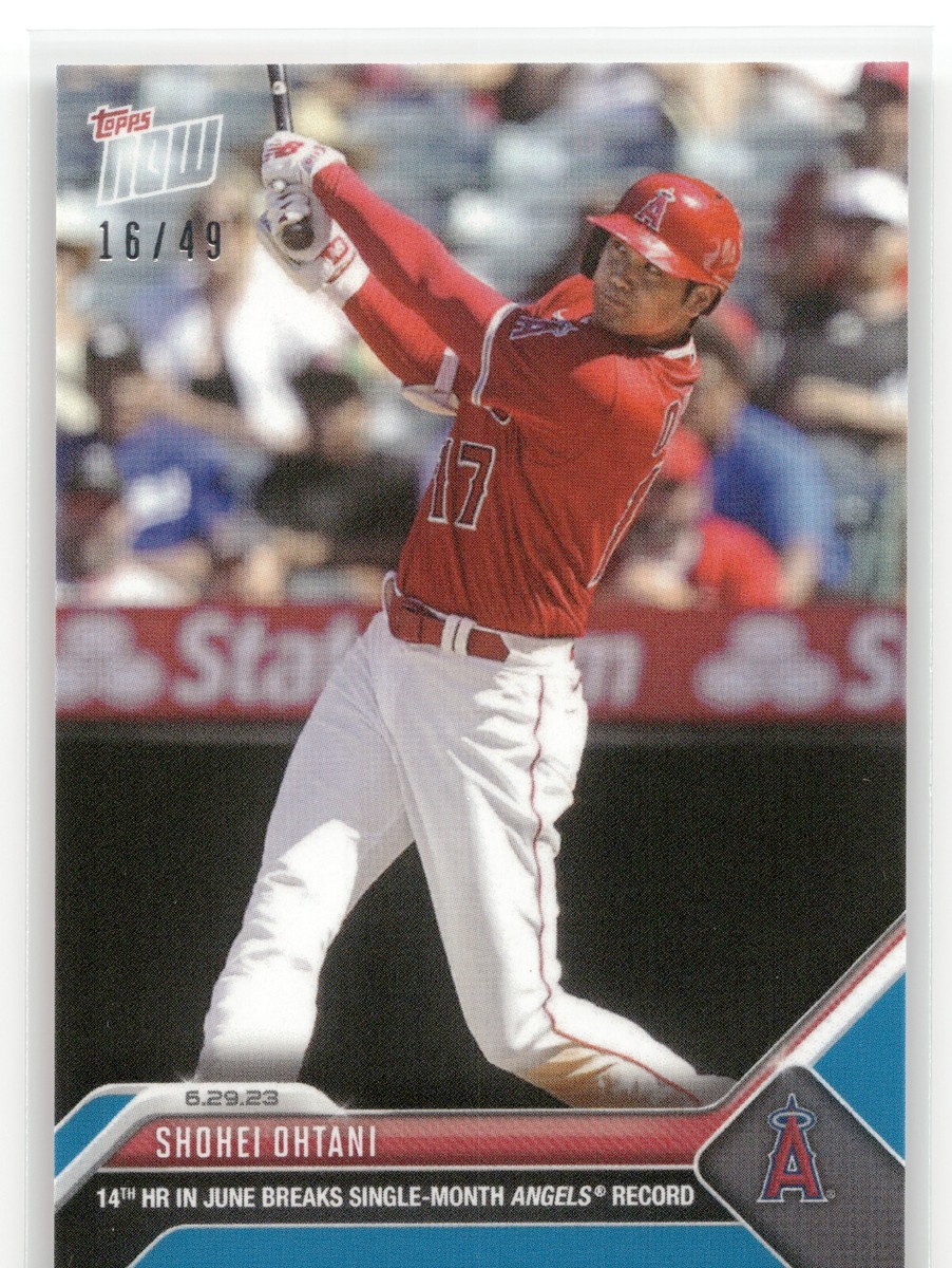 シングルカード Topps 2023 NOW SHOHEI OHTANI #511 2023 Topps
