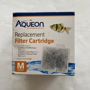Aqueon QuietFlow Replacement Filter Cartridge MEDIUM 3 Total - Picture 1 of 11