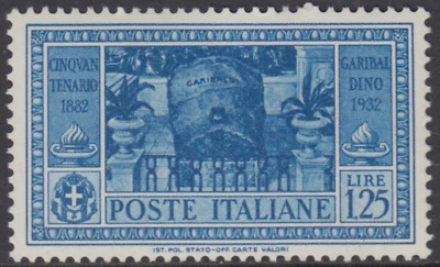 ITALY 1932 - Sassone n.321  Mint OG MNH** - 150$ - Изображение 1 из 2