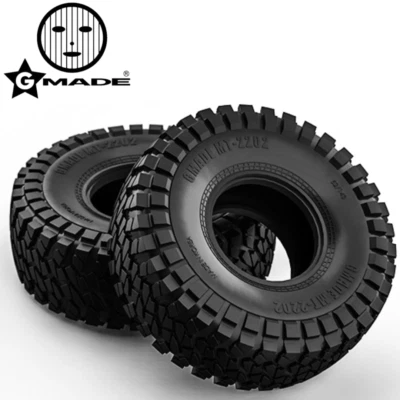 Pneus off-road Gmade GMA70524 2.2" MT2202 escala 1/10 Rock Crawler caminhão carro controle remoto - Imagem 1 de 4
