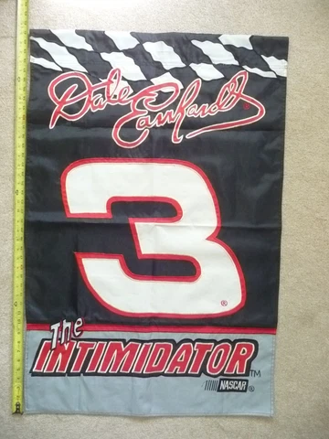 Dale Earnhardt 3 Intimidator Nascar Racing Flag 27.5" x 41" Cover