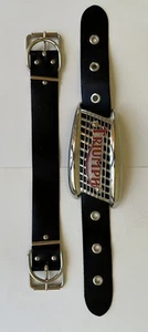 Triumph Motorcycles tank badge leather belt Marley's Kensington Market. - Picture 1 of 13