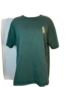 Disney Tigger T-Shirt 1990s Green size Large - Double Sided Vintage Plz Read - Picture 1 of 9