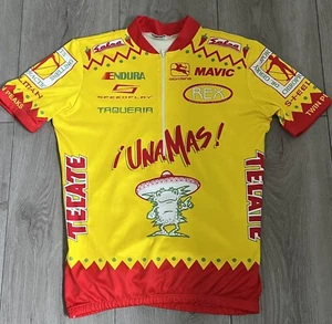 Camiseta de ciclismo Giordana! ¡UNAMAS! Camisa Unisex Talla Med? Manga corta sin etiqueta LEER - Imagen 1 de 12
