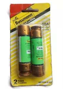 BUSSMANN FUSETRON FRN-R-60 FUSE, 2 PACK-free shipping - Picture 1 of 1