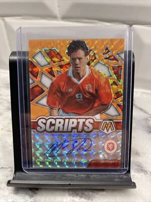 marco van basten Mosaic Auto 17/50 Orange Scripts - Image 1 of 2