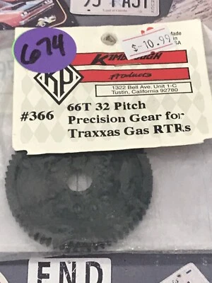Kimbrough 366 Traxxas E-Maxx Spur Gear {32p-66t} T-Maxx NewInPack USA Shipped - Image 1 of 4