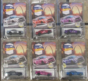 Hot Wheels 25th Nationals Newsletter '18 Ford Mustang RTR SPEC 5 Juego de 6 Colores - Imagen 1 de 11
