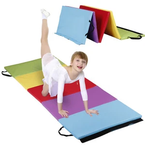 Alfombra Plegable Gimnasia Gimnasia Antideslizante Fitness Ejercicio Entrenamiento Estera 5 Colores - Imagen 1 de 24