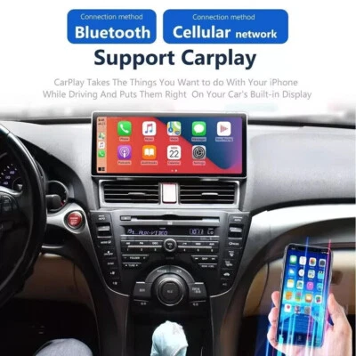 NEW 12.3'' Car Stereo Radio Android Navigation 4+64GB For 2009-2014 Acura TL - Image 1 of 4