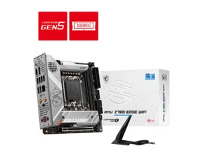 MSI MPG Z790I EDGE WIFI ddr5 LGA1700 Mainboard Mini-ITX 12th/13th Gen Intel Core - Picture 1 of 4