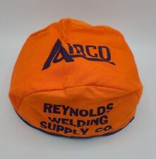 Airco Welding Cap Large Hat Skullcap Beanie Reynolds Welding Supply Co Orange 