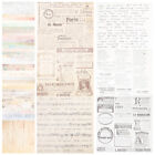 Retro-Journalpapier 45 Stück Vintage Scrapbook Papier