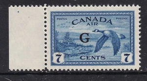 CANADA NO CO2,  AIR MAIL G OFFICIAL, CANADA GOOSE, XF MINT NH, (W11) - Picture 1 of 1