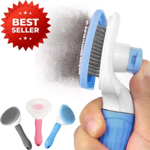 Brush for Shedding Dog Cat Comb Shedding Dematting Hair Remover Rake Tool - Picture 1 of 12