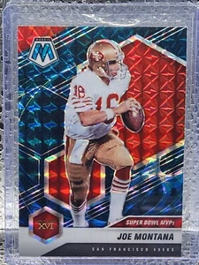 2021 Panini Mosaic - Super Bowl MVPs Mosaic Genesis Prizm #291 Joe Montana - Picture 1 of 2