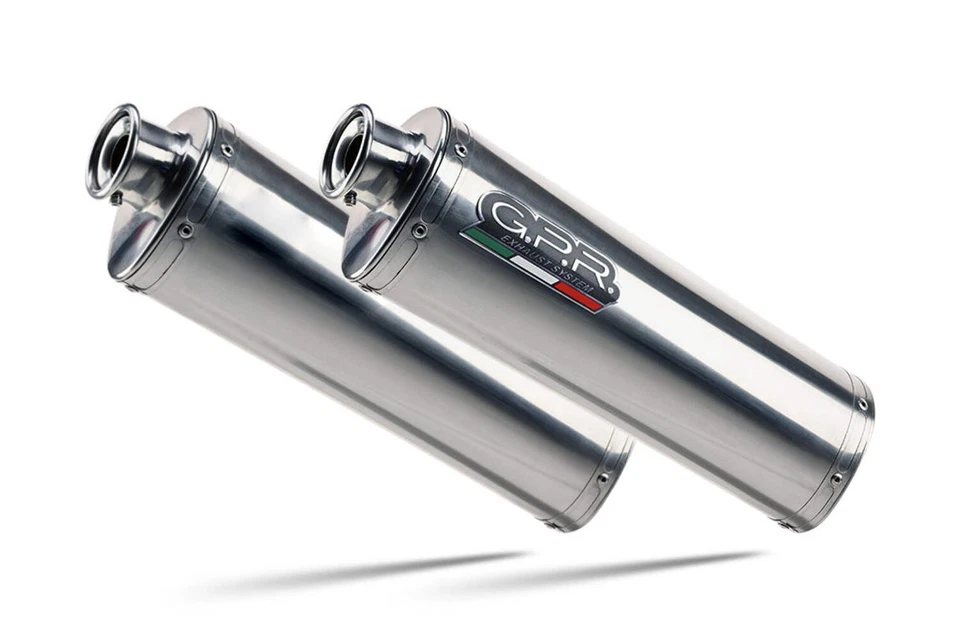 Escape Ducati Monster 620 2003-2006 GPR doble Slip-on Trioval Foto 1 de 4