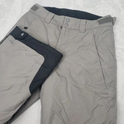 L.L. Pantalones aislantes Bean grises para esquí snowboard para hombre talla S invierno al aire libre nieve Foto 1 de 4