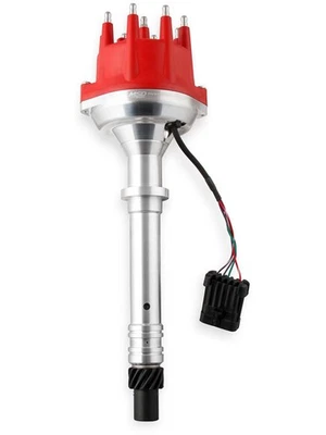 MSD Distributor Pro-Billet Dual Sync EFI Red Cap Natural Chevy (2375MSD) - Image 1 of 4