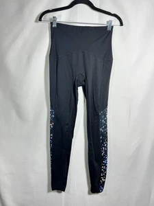 Spanx Booty Boost Active Color Blocked Leggings Cosmic Print size M - Picture 1 of 7