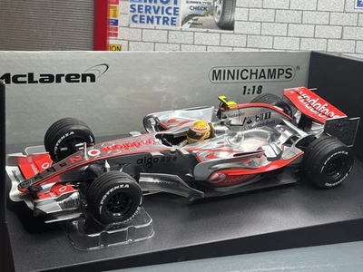 1:18 *BOXED* MINICHAMPS F1 Formula 1 MCLAREN MP4-22 2007 Lewis Hamilton *RARE*! - Image 1 of 4