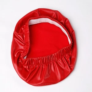 PU Leather Round Stool Cover For 11-13.7Inch Diameter Stools Slipcovers - Picture 1 of 15