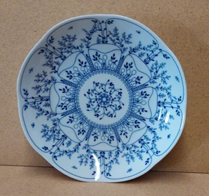 Fleur Blätterzauber blau v. Tirschenreuth , Suppenteller Ø 21 cm (R1c) - Bild 1 von 3