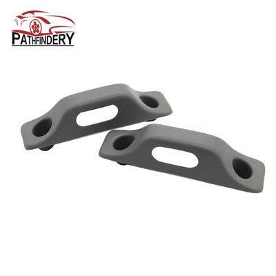 For 04-08 Ford F150 1 Pair Gray Upper Door Striker Head Liner inner Trim Cover Foto 1 de 4