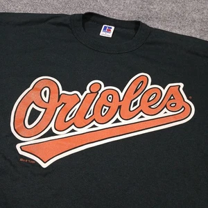 Vintage Baltimore Orioles Shirt #37 Parks And Recreation On Sleeves Size L - Bild 1 von 9