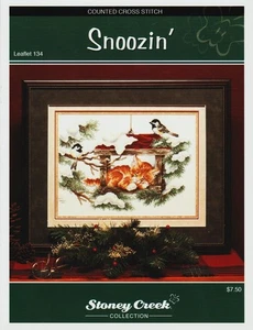 Snoozin' LFT134 by Stoney Creek cross stitch pattern - Picture 1 of 1