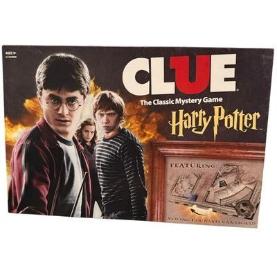 Harry Potter CLUE Edition Parker Brothers 2016 100% Complete Board Game - Image 1 of 2