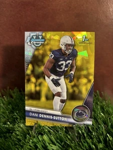 2023 Bowman U Chrome Dani Dennis-Sutton #151 1st Bowman Yellow Sapphire /75 (RC) - Bild 1 von 2