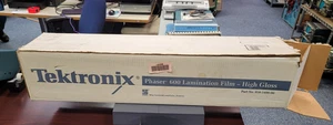 Tektronix Phaser 600 lamination film 016-1486-00 high gloss 37" - Picture 1 of 4
