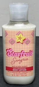 Bath & Body Works BBW Starfruit Sangria tägliche Körperlotion 8 Unzen neu versiegelt - Bild 1 von 4