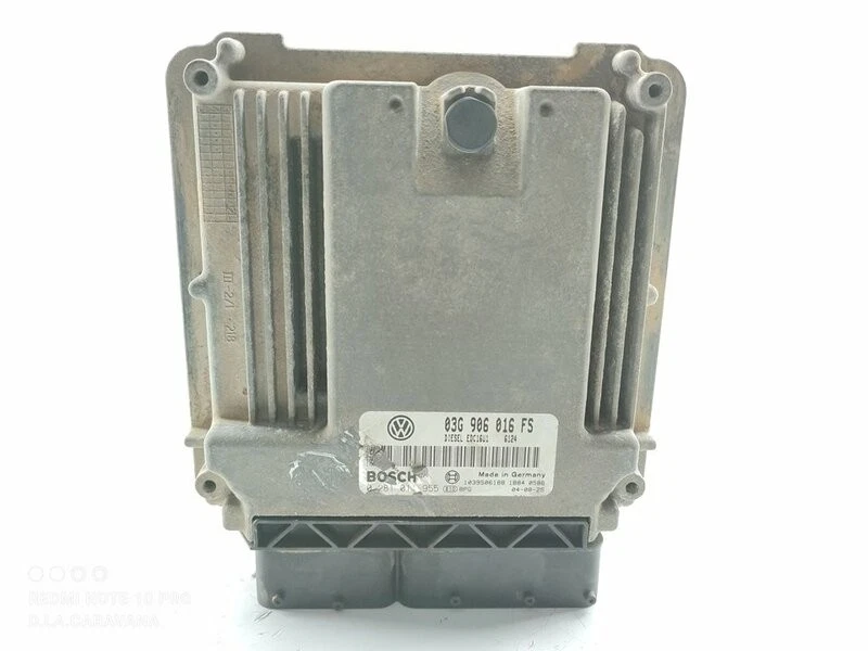 0281011955 centralina motore per VOLKSWAGEN GOLF V 1.9 TDI 2003 1818265 - Immagine 1 di 4