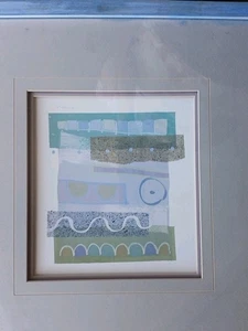 PG GRAVELE (Americano) INCORNICIATO FIRMATO ASTRATTO Neo-Tradizionalismo 21" X 22"  - Foto 1 di 11